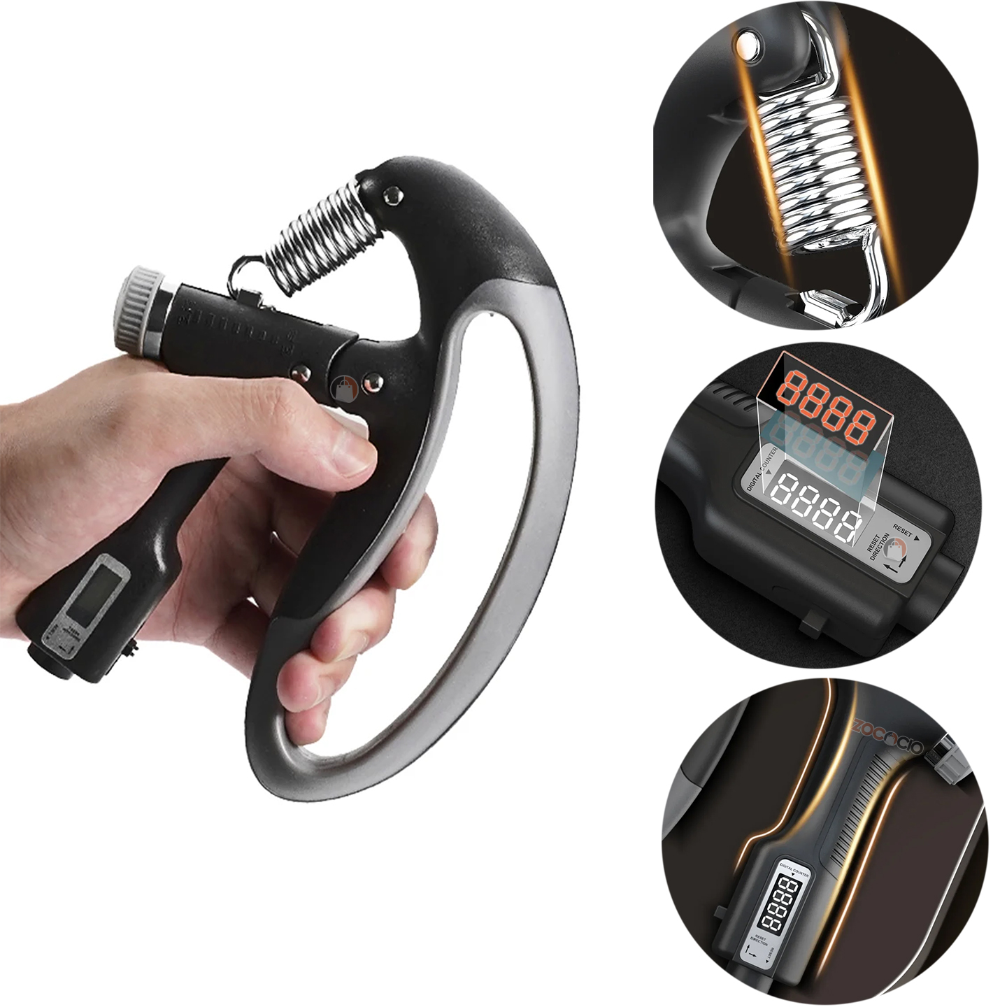 Grip Fortalecedor De Muñeca Pinza